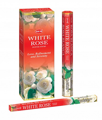 HEM WHITE ROSE HEXO