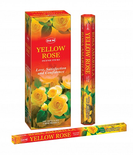 HEM YELLOW ROSE HEXO