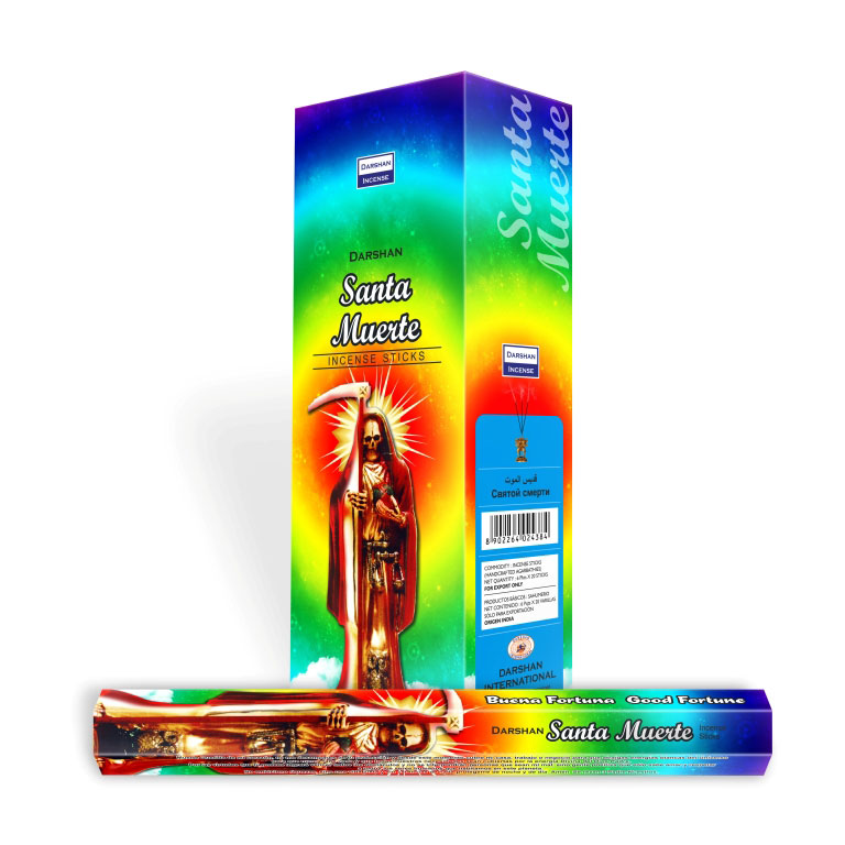 DARSHAN SANTA MUERTE RAINBOW HEXA