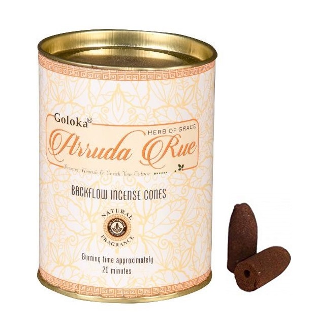 Goloka Arruda Backflow Incense Cone